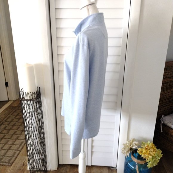 Vineyard Vines Men’s Performance Saltwater Quarter-Zip Pullover Sweater Blue M - Picture 5 of 9